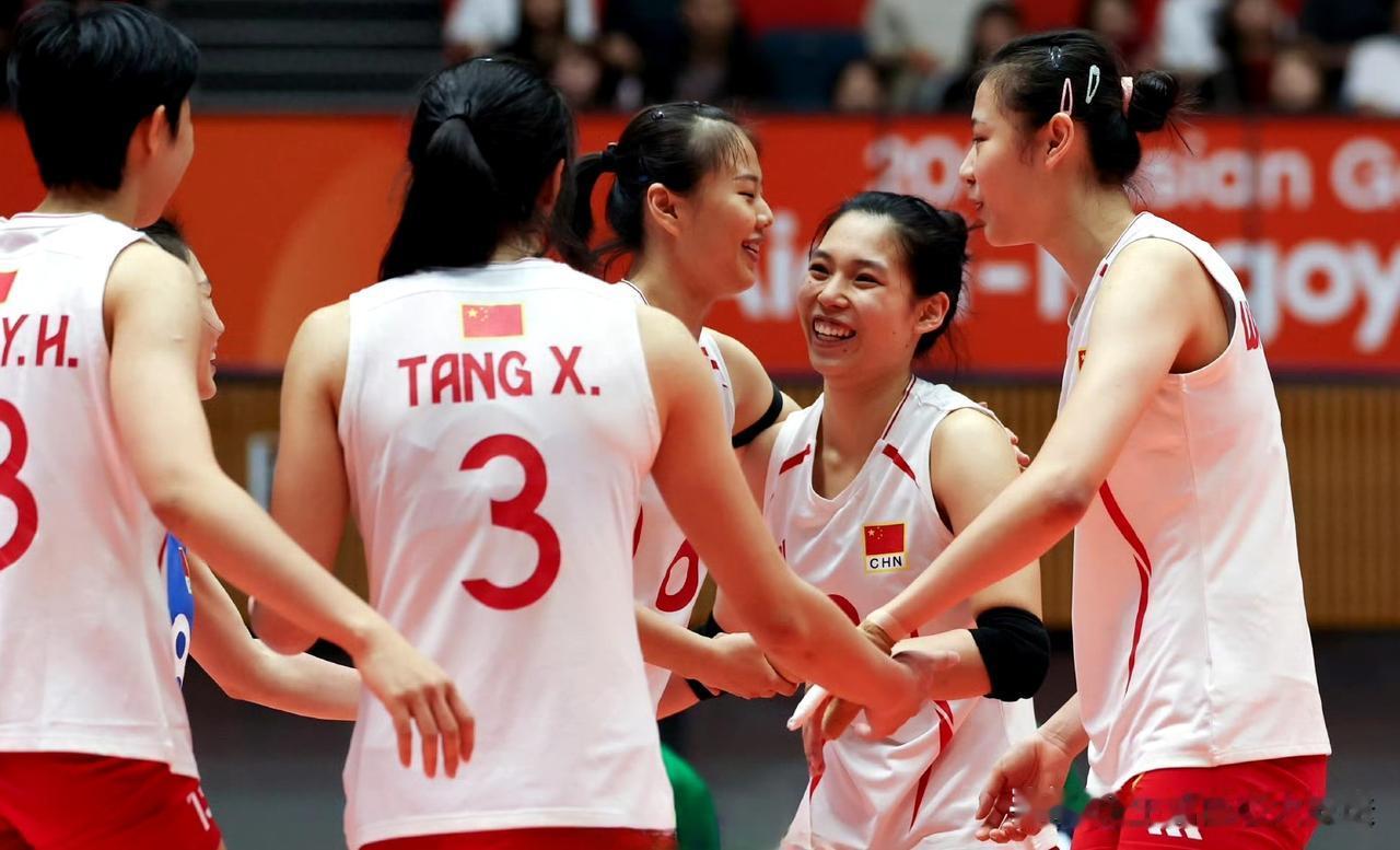 3-0，亚运会女排一夜，四强/全部落位，半决赛对阵+最新赛程如下1，🇨🇳