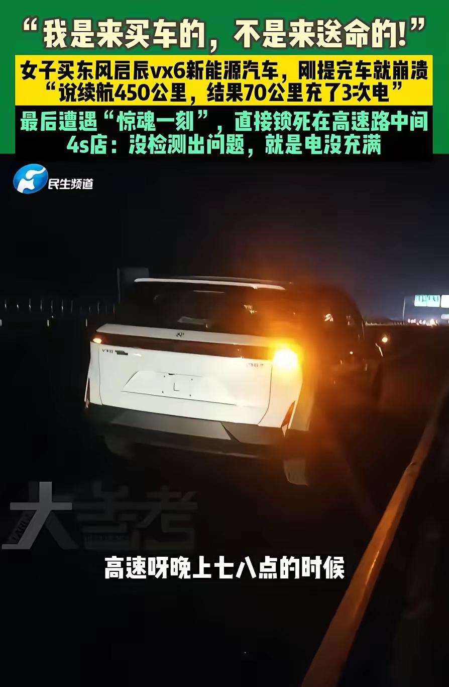 这个故事反映了当前部分新能源车在实际使用中存在的续航与标称续航差距的问题，引发了