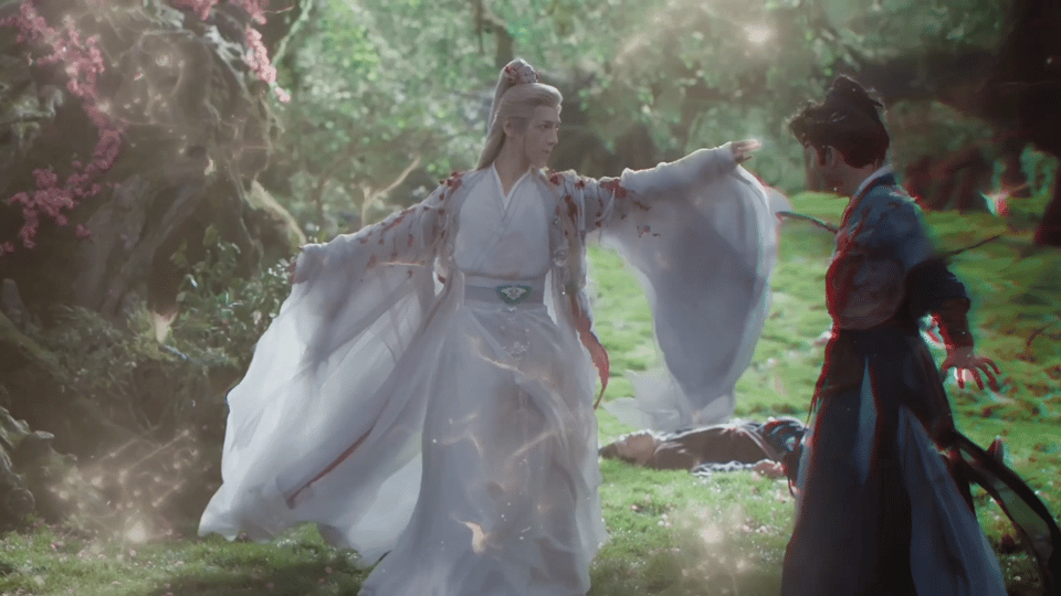 敖子逸用脖颈血管演了场默剧！理智尚存时血管平稳起伏，失控时青筋如毒蛇暴起，连血管