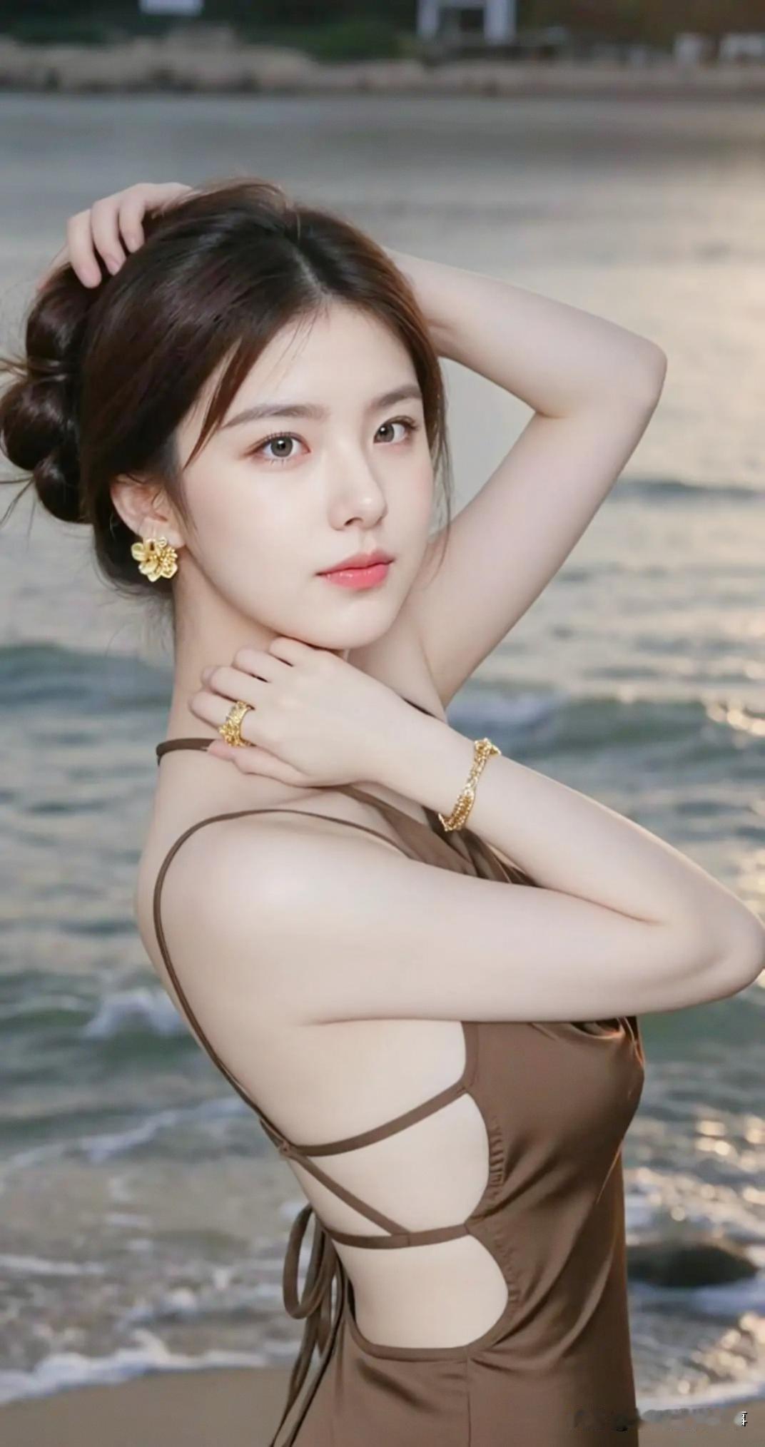 在海边的张京