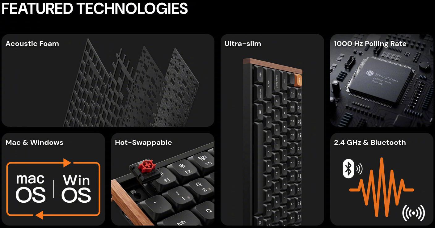 最近机械键盘圈又有新玩意儿了——Keychron在海外上架了全新的K3Max