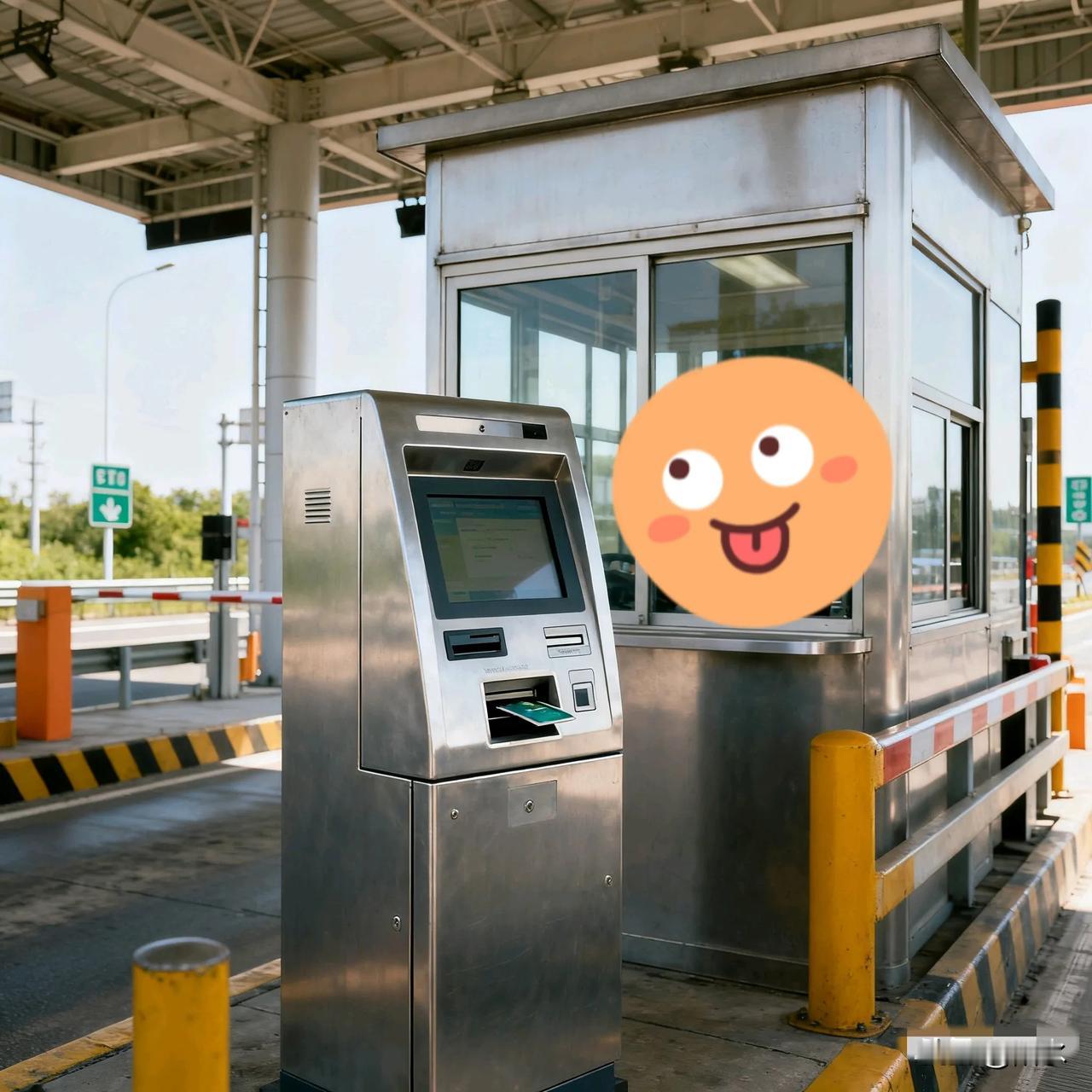 12月25日跑完高速，我特意在收费站前放慢了车速。[害羞]车上ETC坏了之后