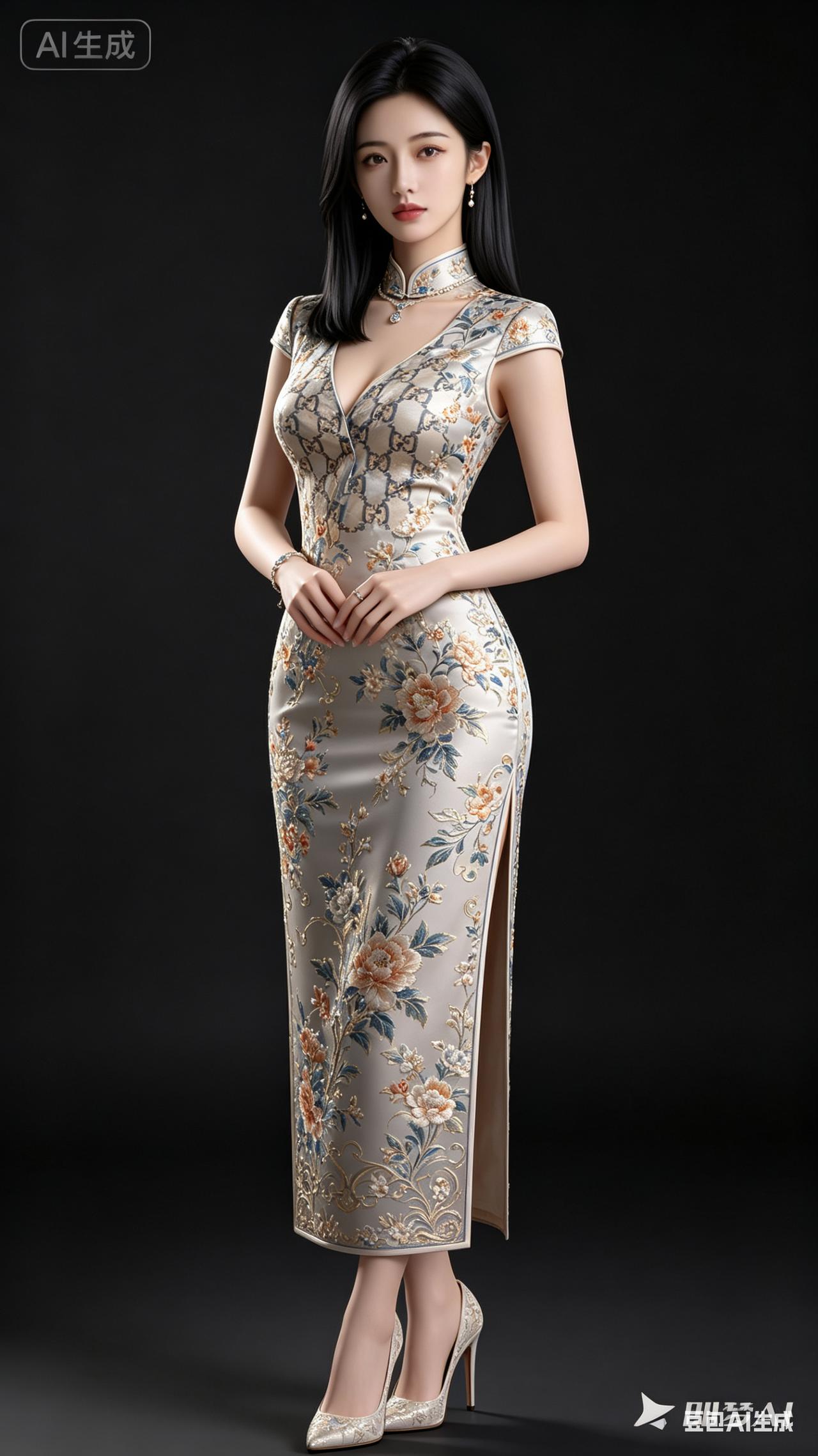 优雅旗袍秀，尽显东方韵味！🌸✨