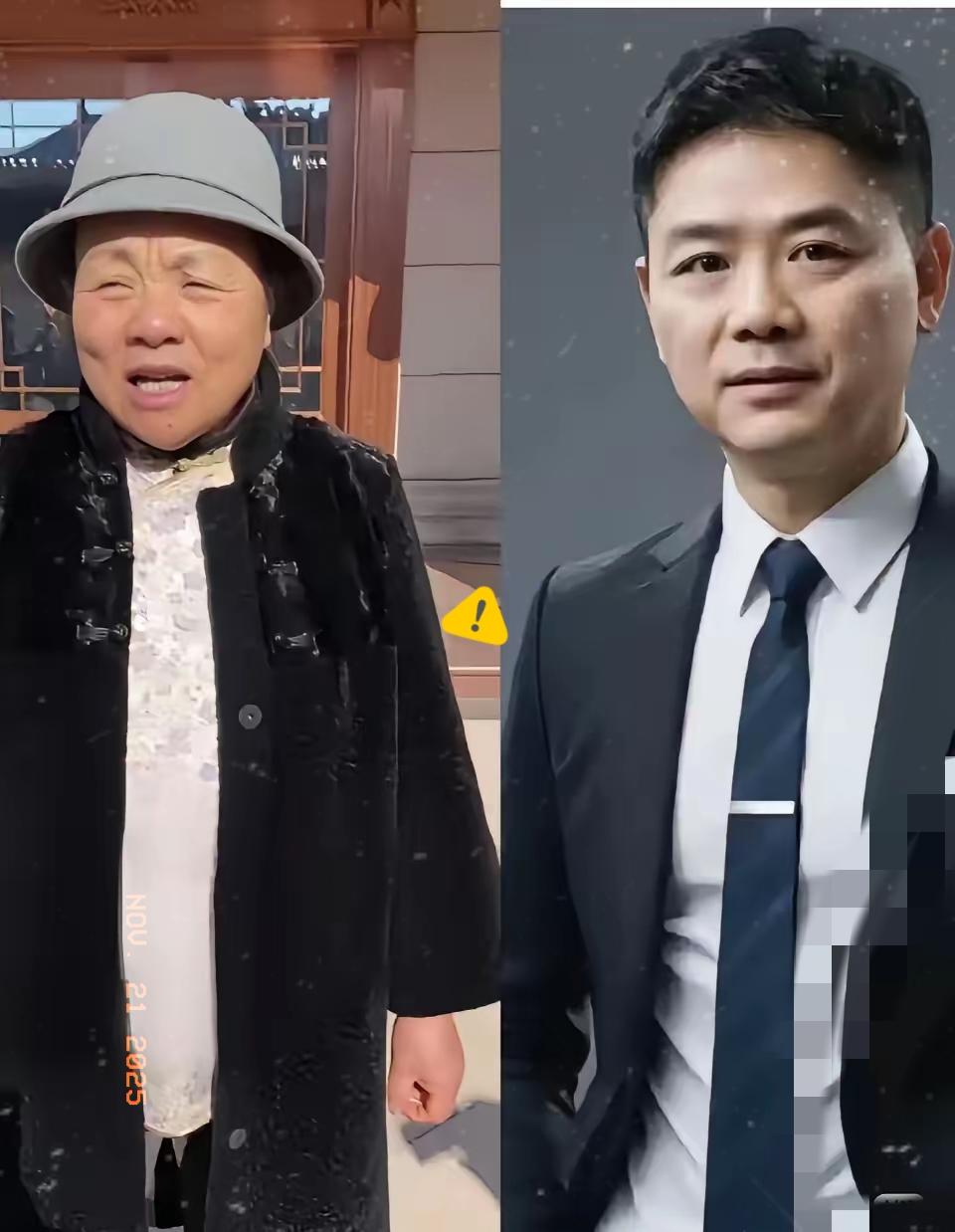 说真的，我都替刘强东妈妈着急。​她儿子身价千亿，雇保姆享清福周游世界都不在话下