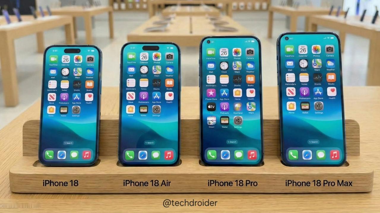 18Pro系列用这种方案了，灵动岛挪到左边[微笑]