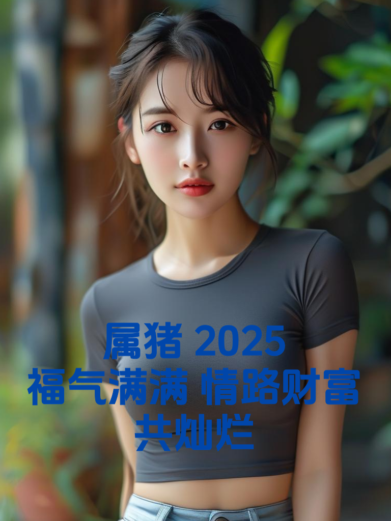 属猪2025：福气满满，情路财富共灿烂