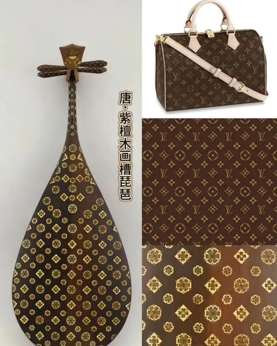 LV起诉绣宝相花的农村老太侵权，索赔120万。老太无律师，只捧一本旧相册出庭：1