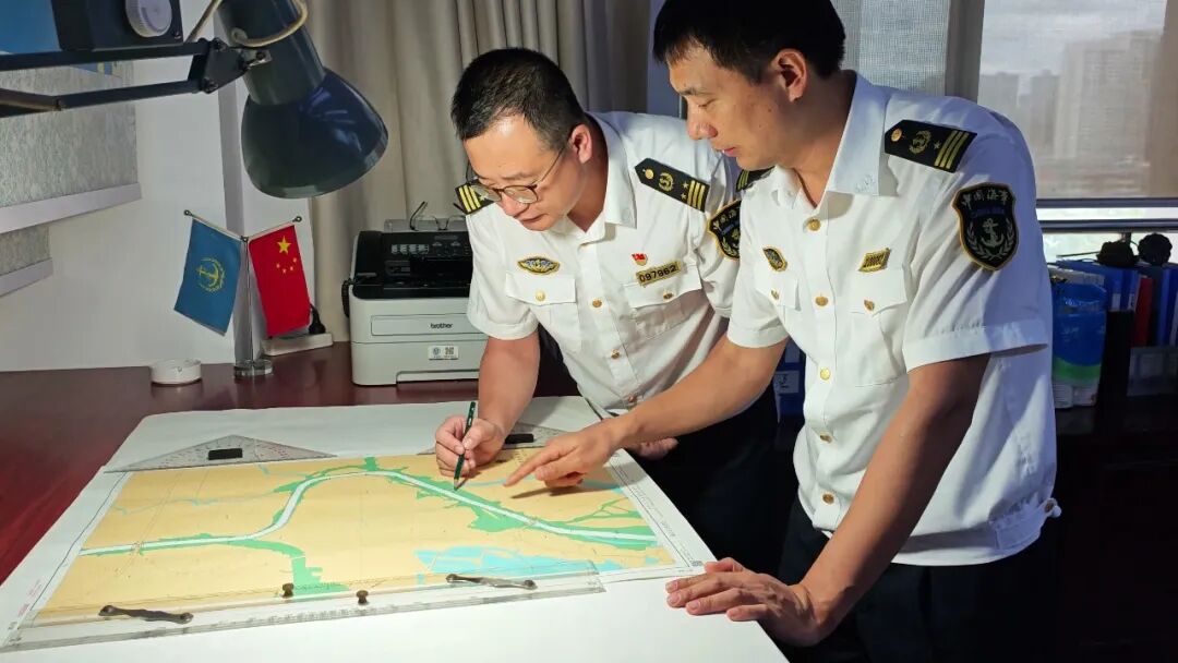 填补空白! 平陆运河出海口海图正式出版
