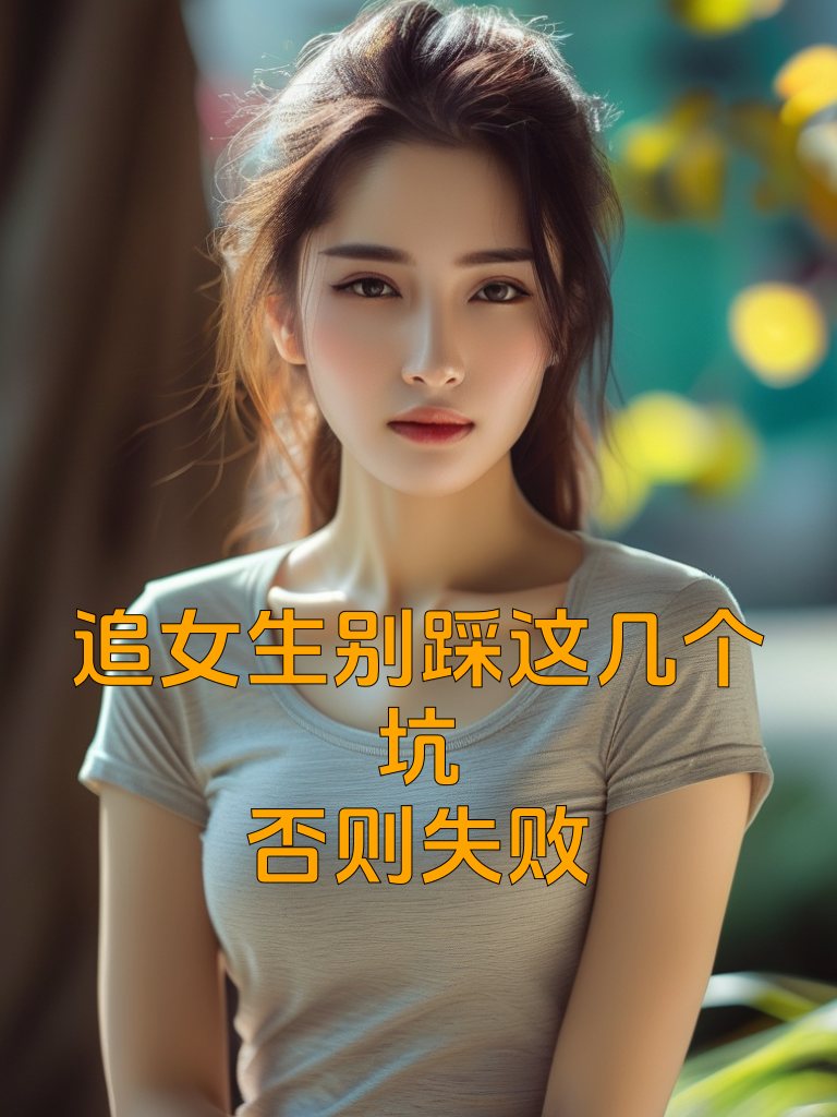 追女生别踩这几个坑，否则失败！