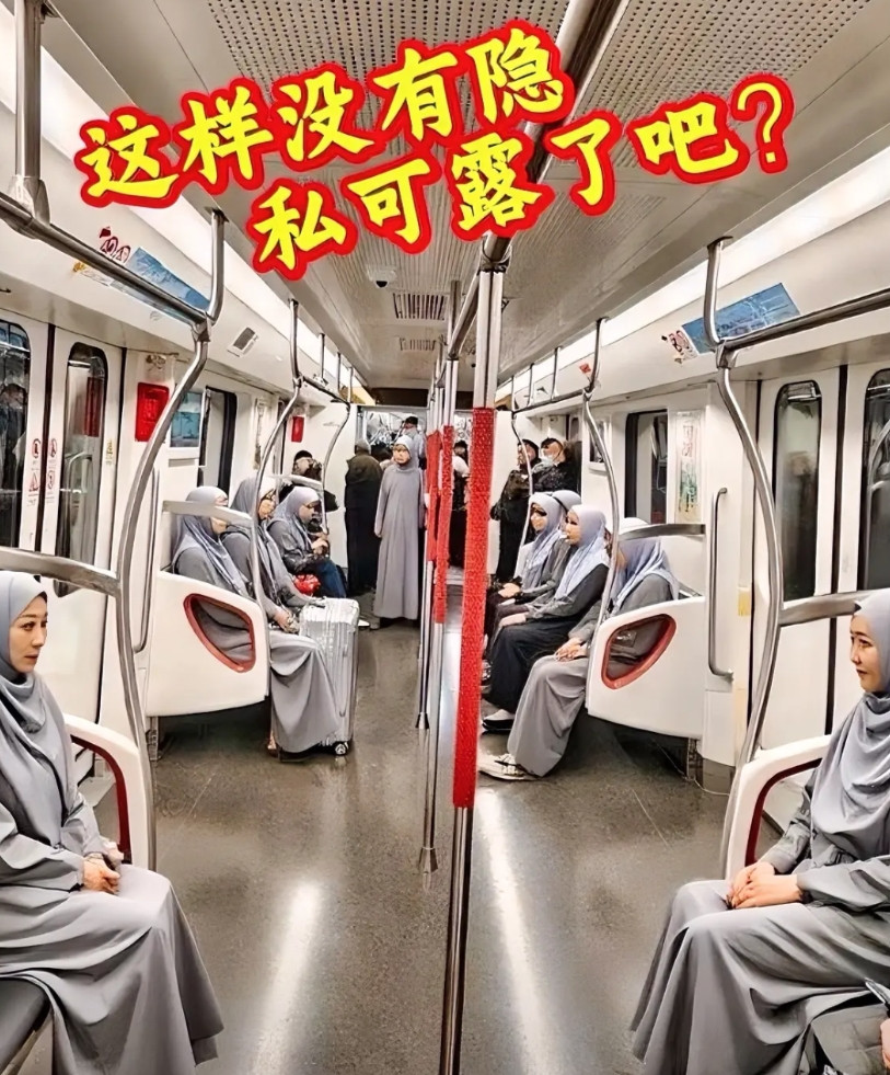 成都地铁有办法，玻璃统统改磨砂，乘客隐私比天大，女权见了笑哈哈。成都地铁开始