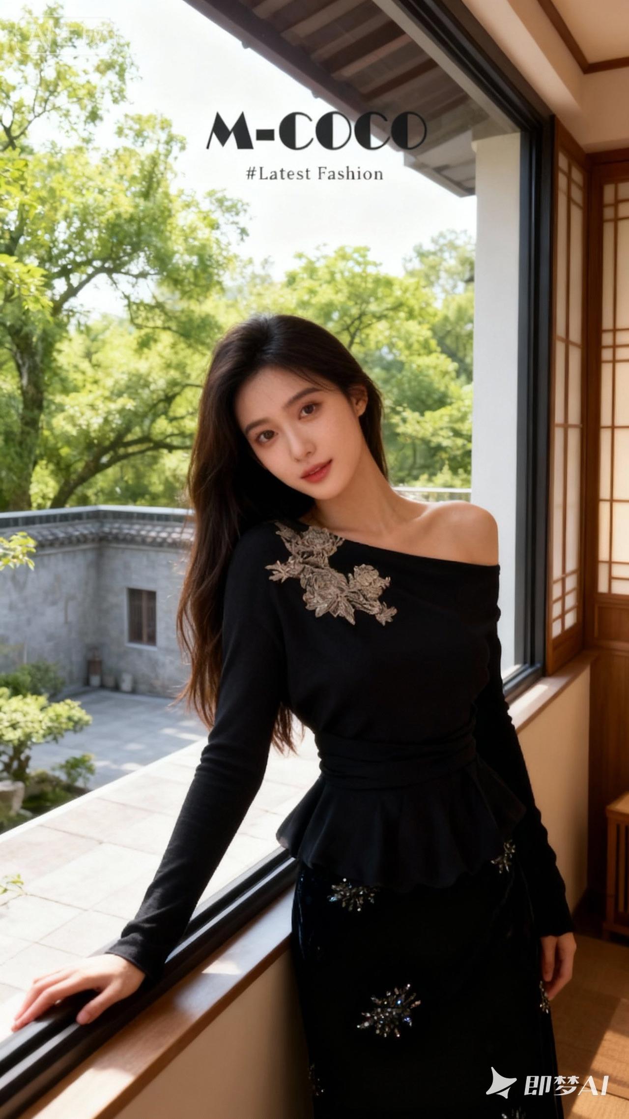 一位长发披肩的少女，21岁超高颜值，赵露思长相，面容精致细腻，眼神明亮有神