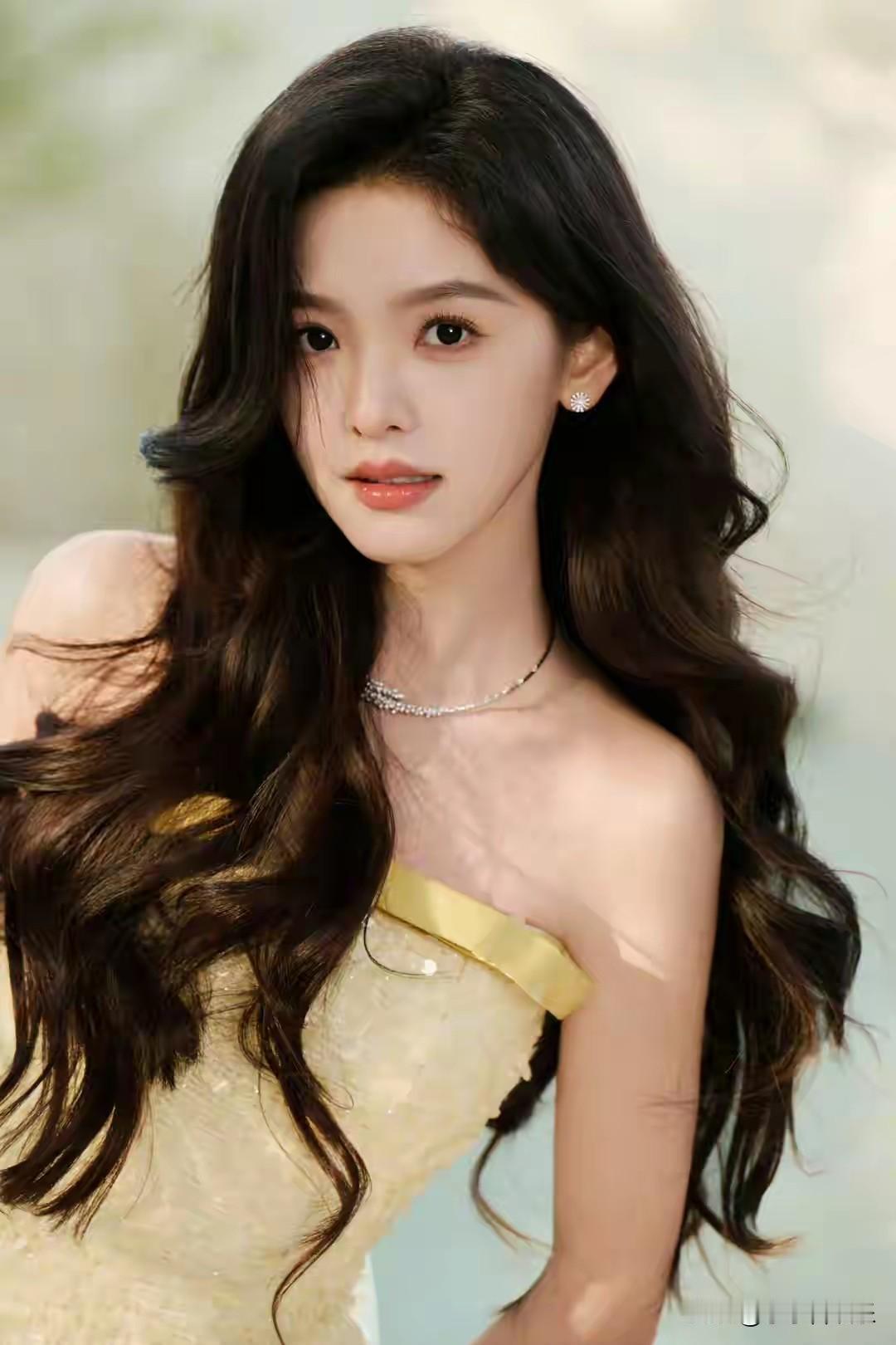 谁看了不说一句，章若楠就是老天爷追着喂饭的校花模板！脸蛋辨识度拉满，不是千篇