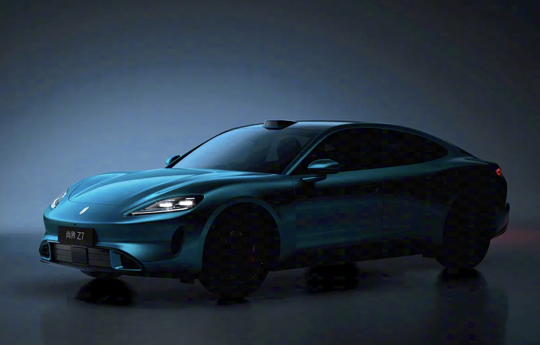 尚界Z7要来了，华为乾崑智驾+途灵底盘；至少9种车身颜色，碎钻尾灯加408点
