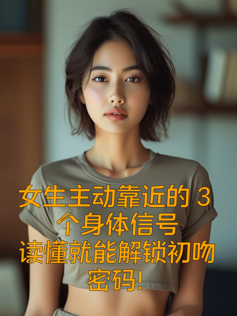 女生主动靠近的3个身体信号，读懂就能解锁初吻密码！