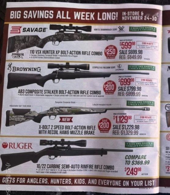 美国黑色星期五，枪支大促销。