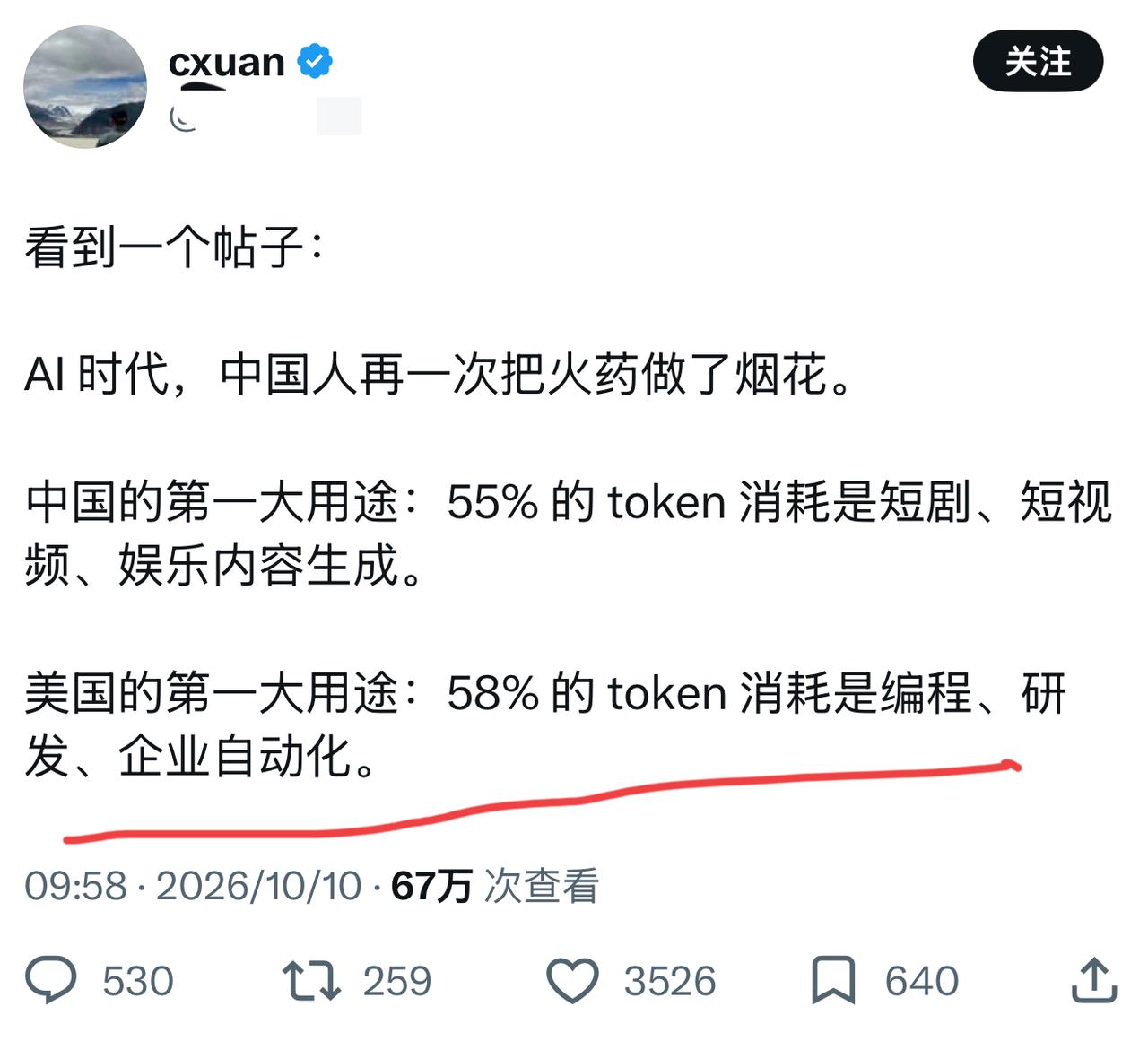 外国网友：AI时代，中国人再一次把火药做了烟花。现在全网都在吹我们中国人工