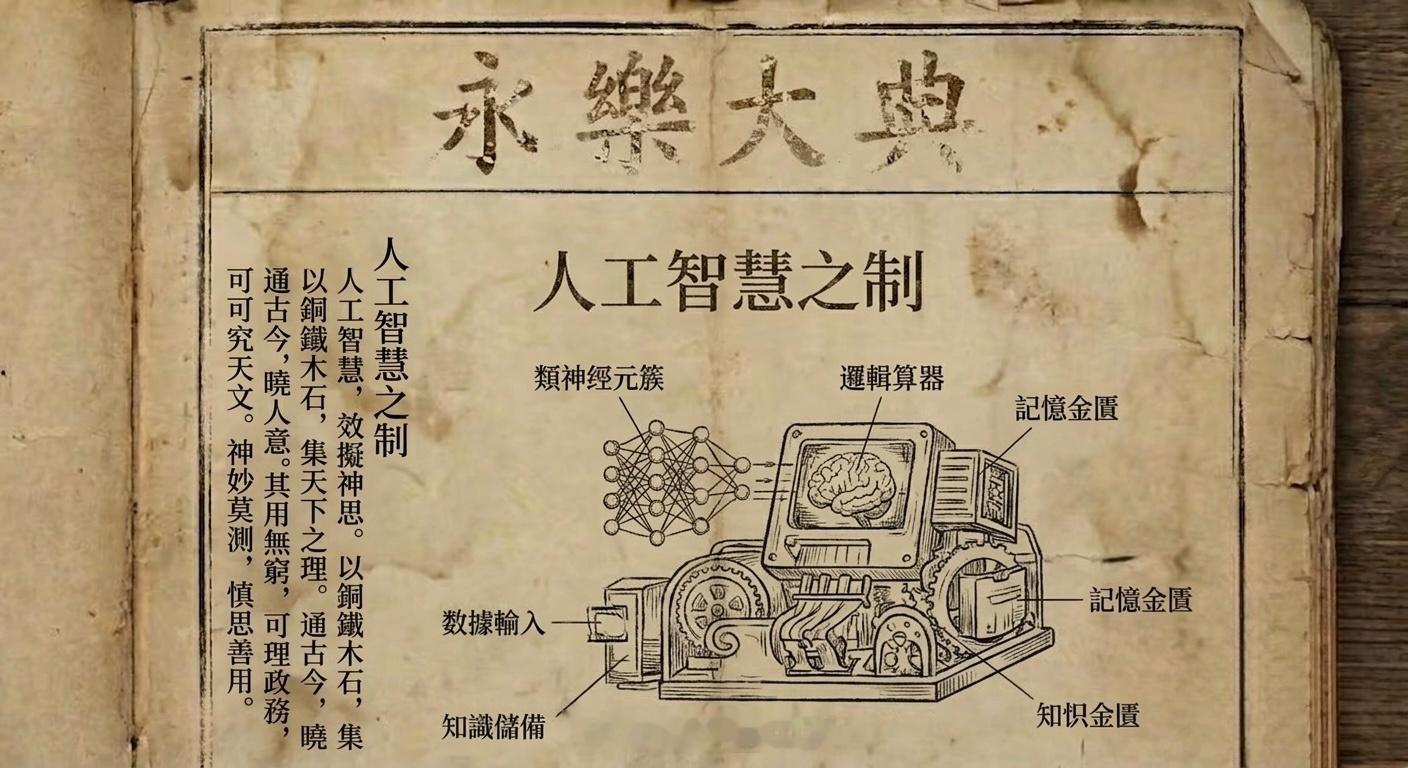 有人告诉我《永乐大典》中早就记录了人工智能，人类永生，瞬间移动等的介绍和原理
