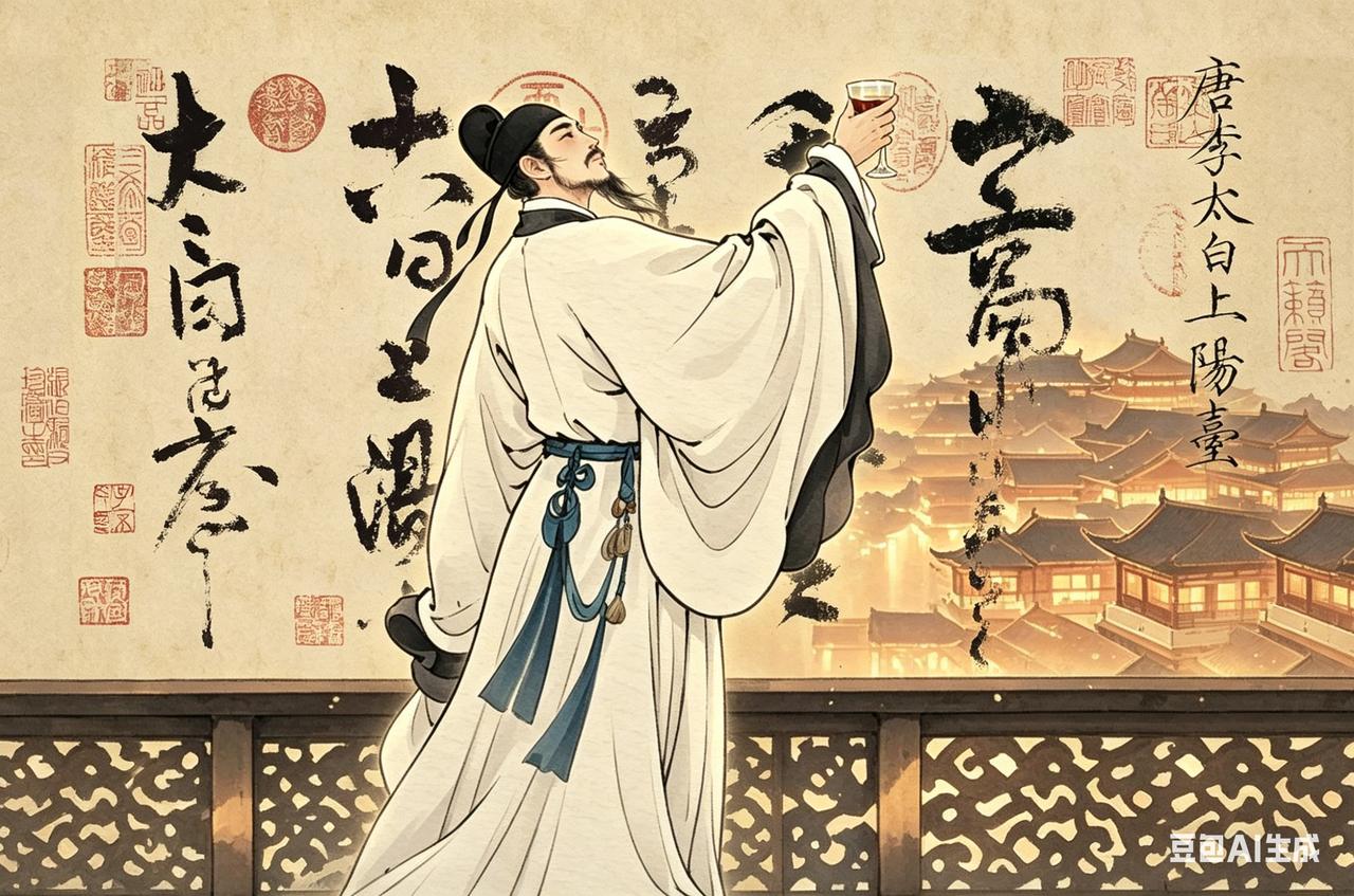 李白存世唯一书法真迹，仅25字估值46亿？今天来聊聊它的前世今生，故事里有神仙、