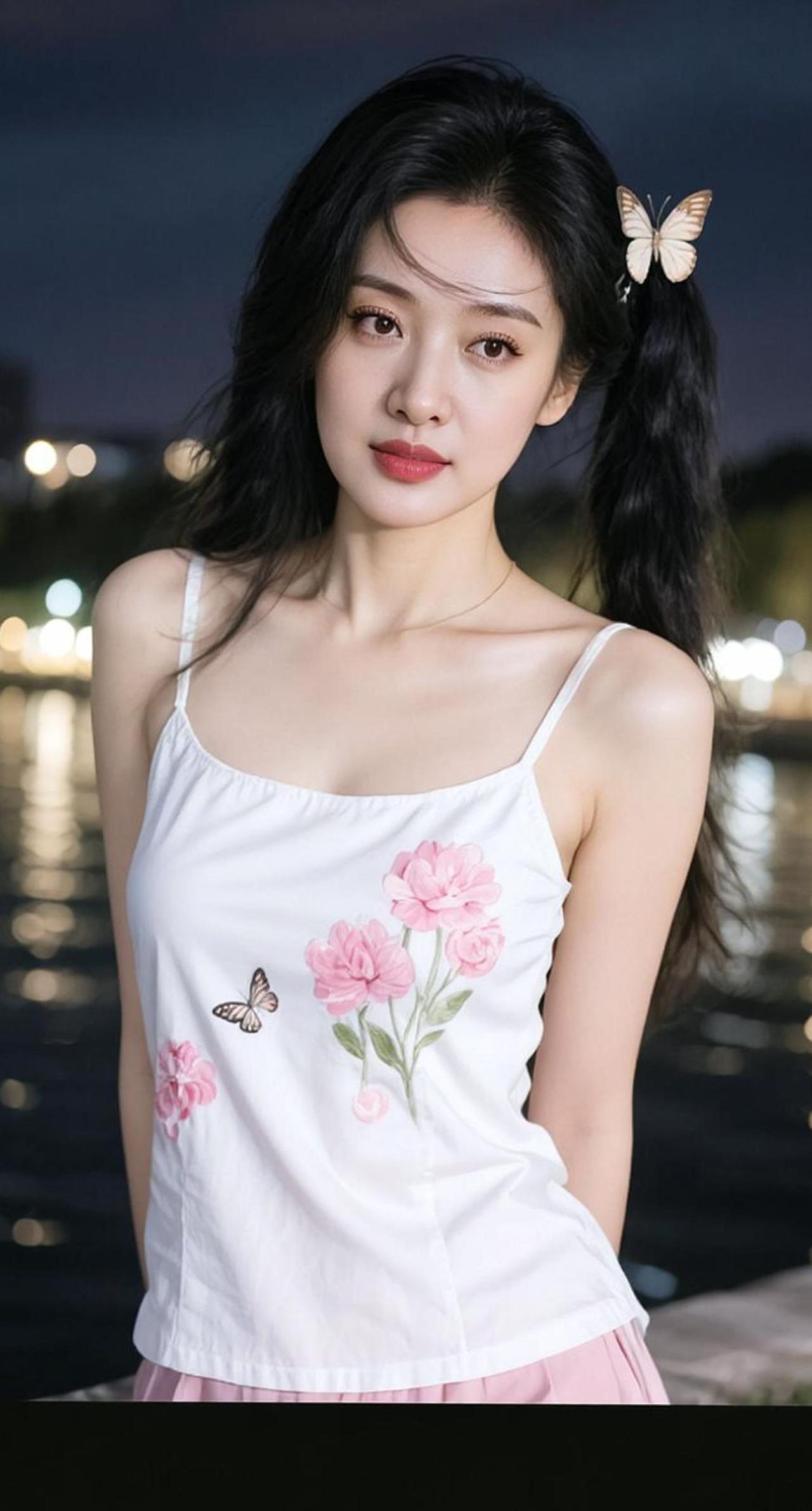 AI湖畔清新照随变ai随便玩精致到老拍出爱笑的你不止一面