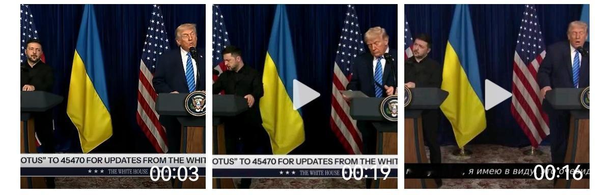 特朗普在与泽连斯基会面后的发言：1、会晤取得了进展，美乌双方接近达成一致，但