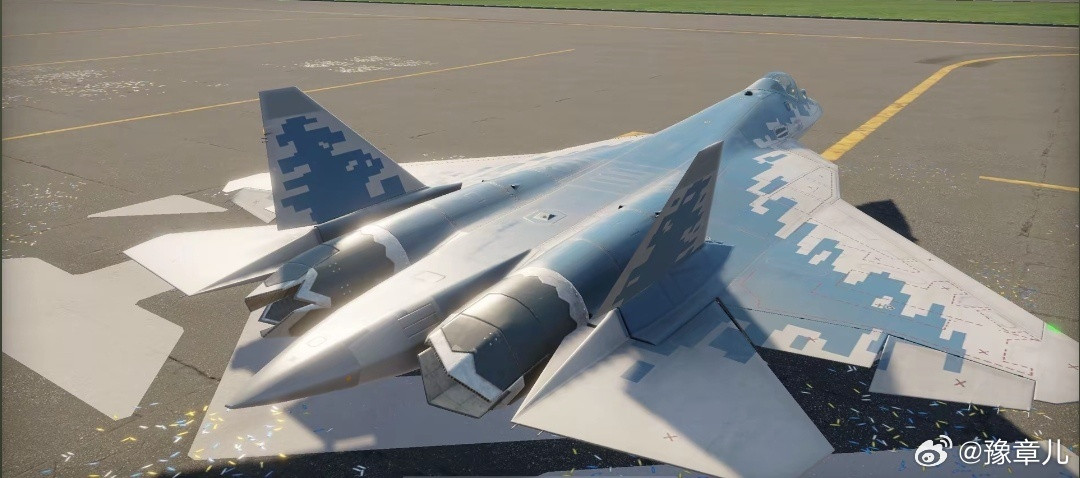 俄罗斯第五代苏57M战斗机