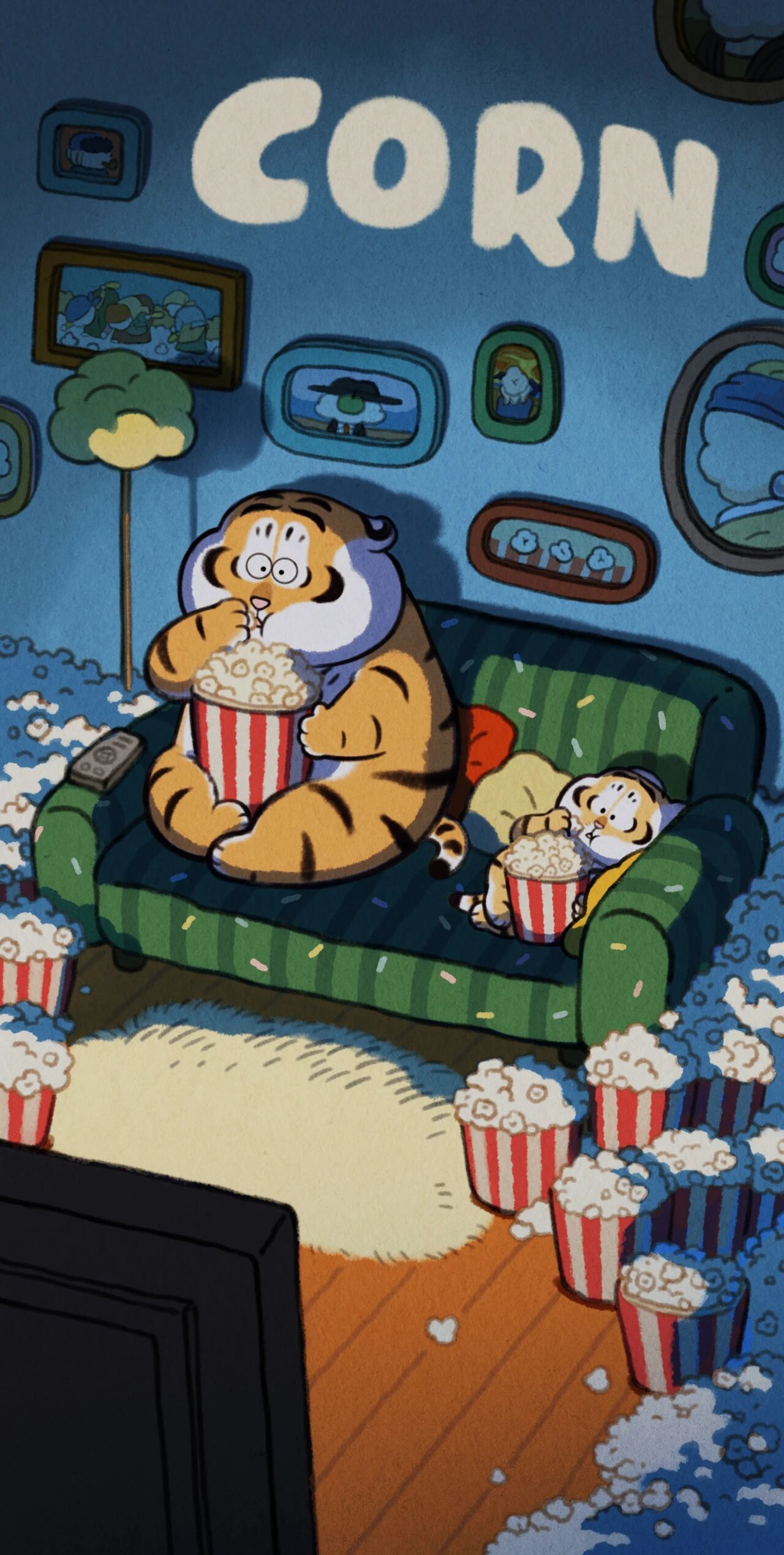 动漫acg次元大赏我的2025年终总结壁纸我不是胖虎，2025年二十四节气壁纸—