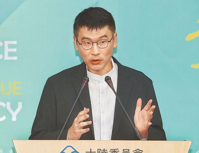 台陆委会副主委梁文杰2日记者会上提出赴大陆人员被留置最新数据，从去年1月1日至今