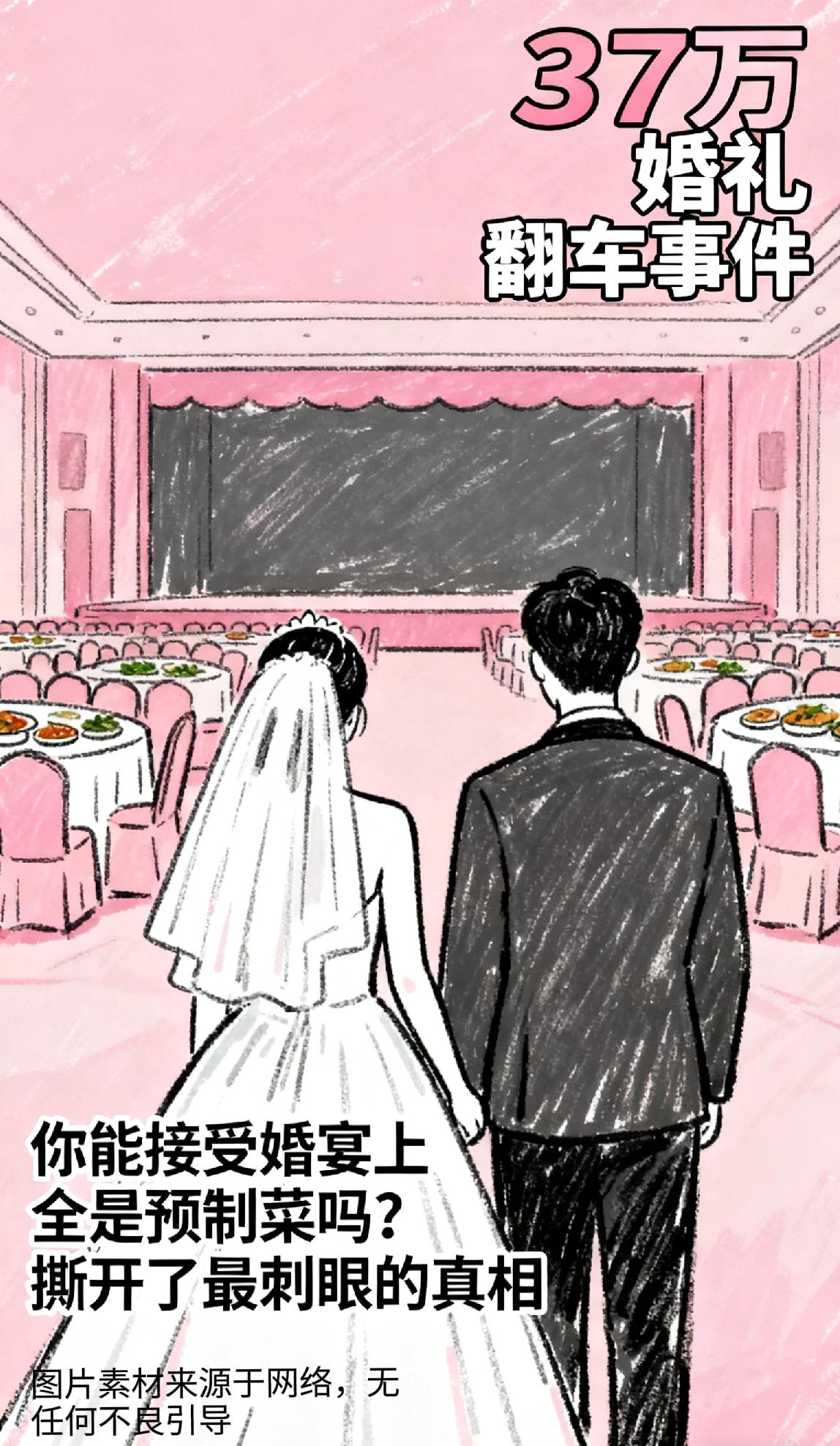 你能接受婚宴上全是预制菜吗？37万婚礼翻车事件，撕开了最刺眼的真相前言：上