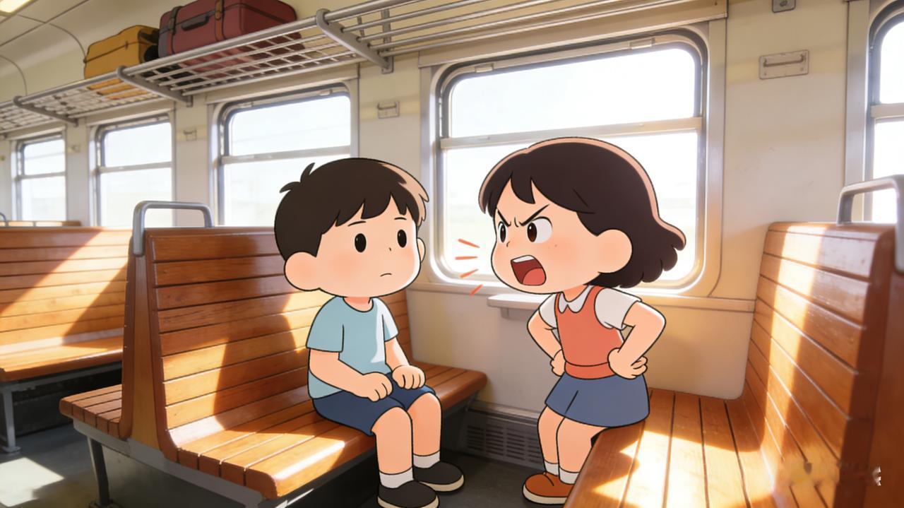 亲眼见识到什么叫做一个愿打一个愿挨，不吐不快呀！我在火车上迷糊着，突然传来女