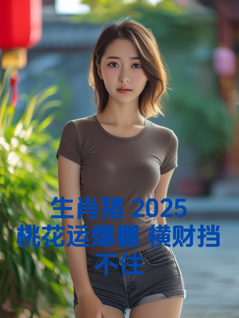 生肖猪2025：桃花运爆棚，横财挡不住