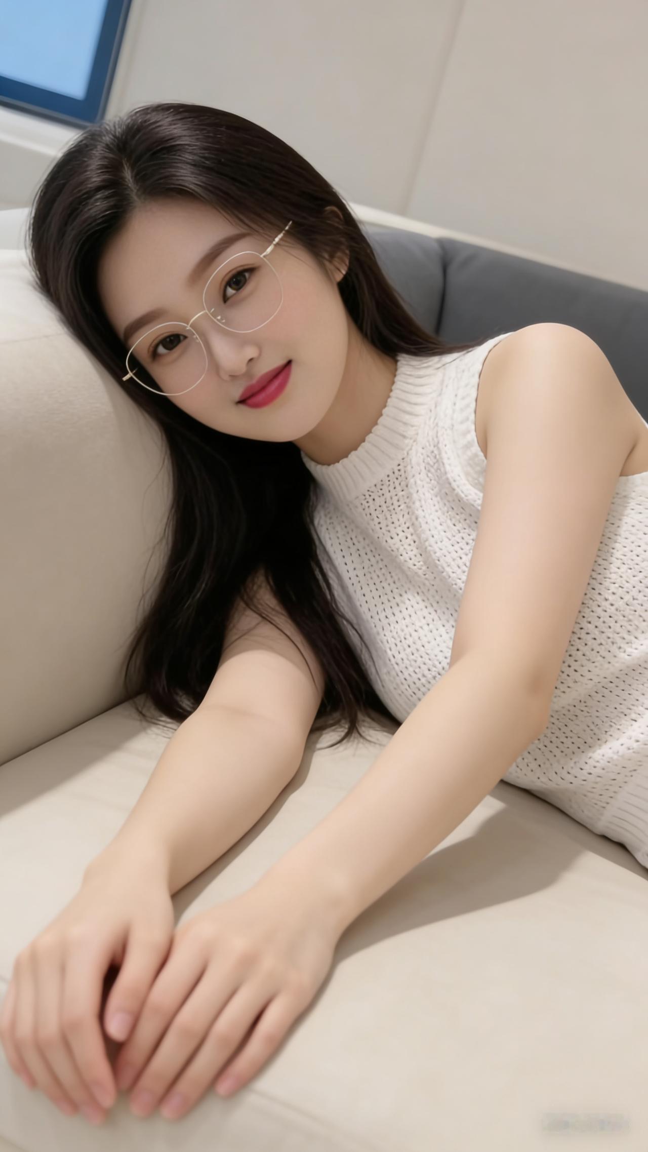 温柔时光，慵懒午后，享受生活的每一刻。这美女姿势太让人离不开，你觉得: