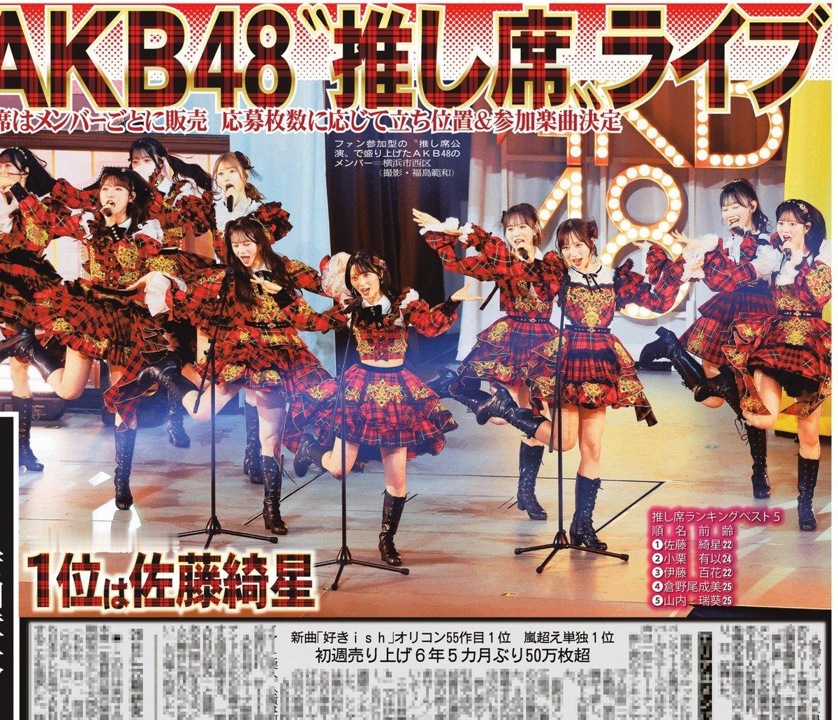 【图片】AKB4828日发售的SANSPO娱乐版面是：【就是喜欢