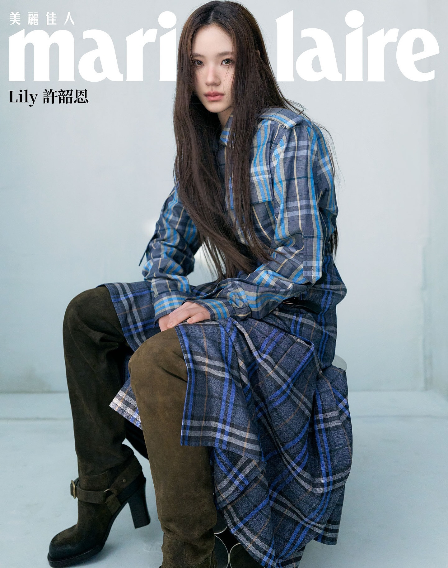 小S二女儿Lily台版《嘉人》首封太惊艳！完美hold住Boucheron和Bu
