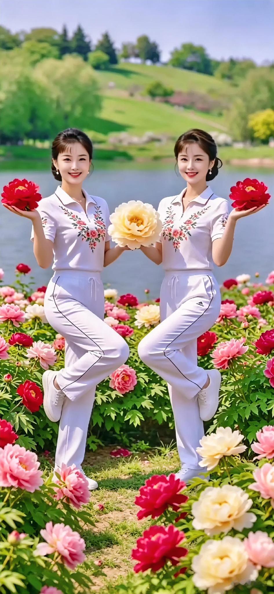 光影交错间，她的笑靥如花绽放，艺术照里的她，美得让人心动。这不仅仅是一张照片