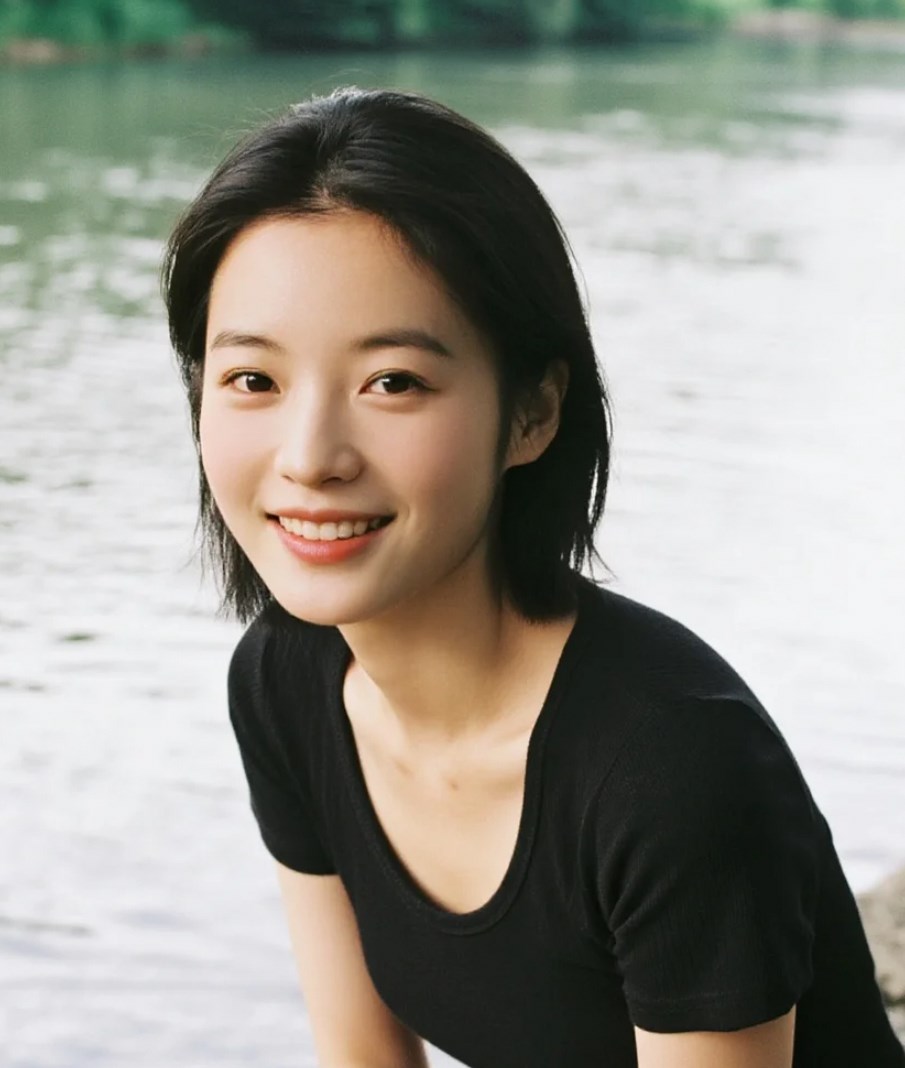 美女的甜美风采，每一眼都是心动的理由