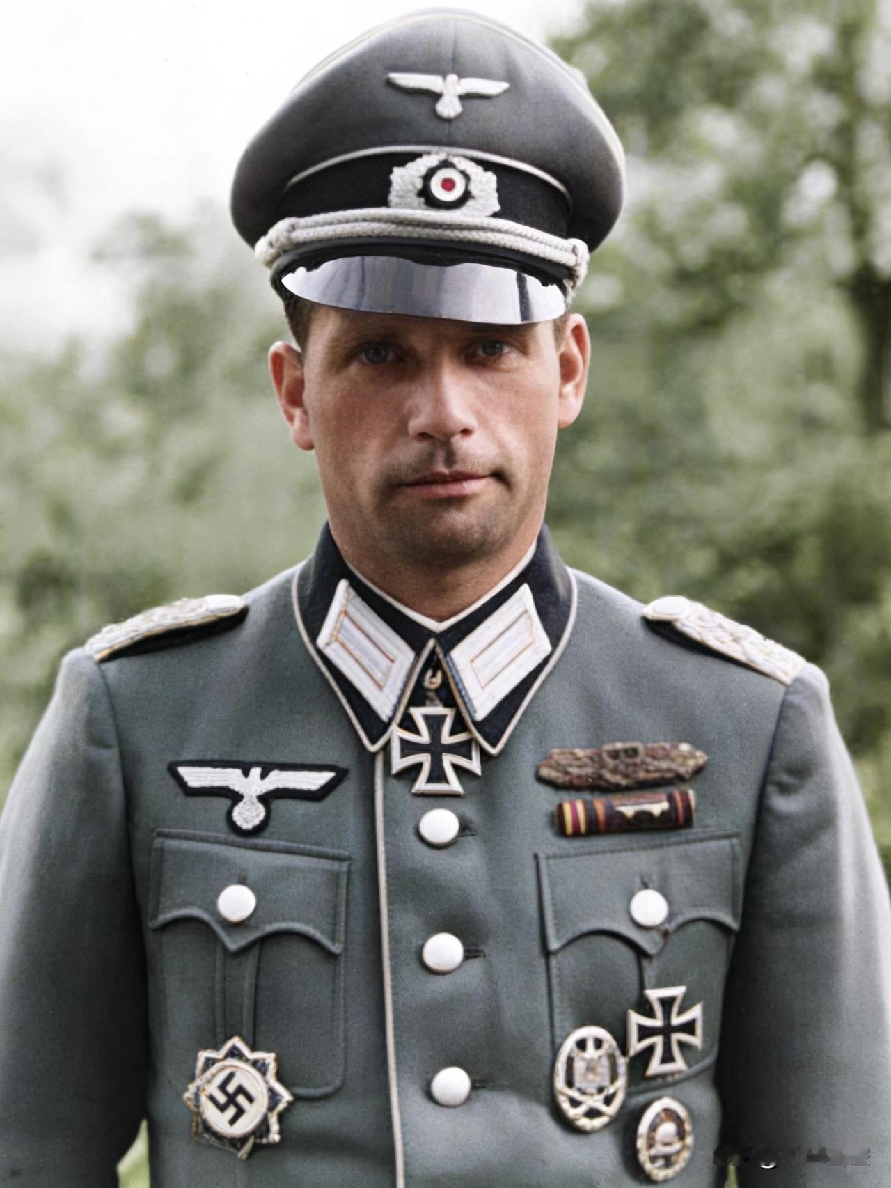 这是一个狠人军事军迷发烧友历史历史老照片二战德国制服