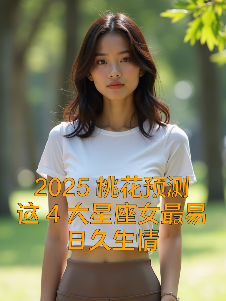 2025桃花预测：这4大星座女最易日久生情