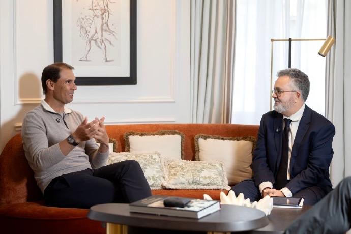 纳达尔: 一直在接受新生活并乐在其中, 生活更随意了