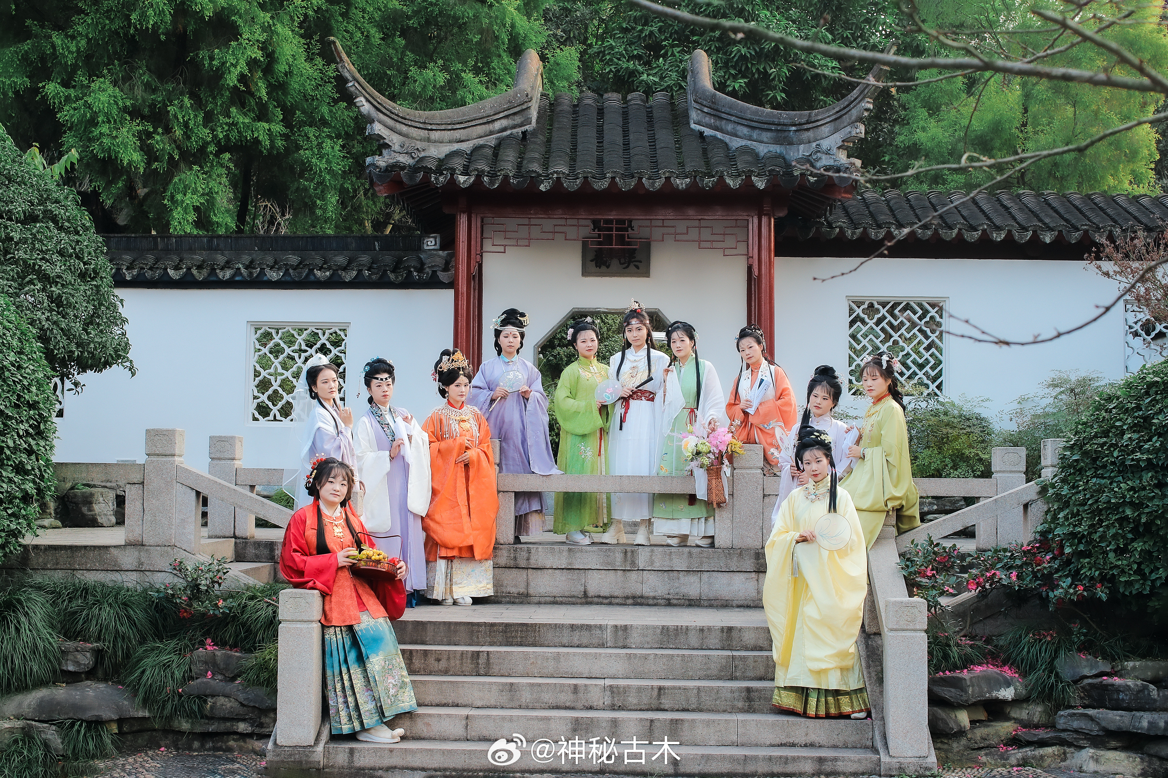 红楼十二钗汉服﻿汉服写真