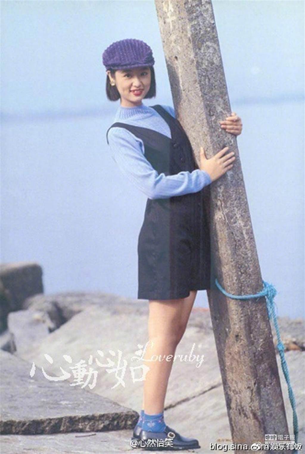 林心如带女儿重游淡水林心如高中时期模特照林心如在社交平台发文，分享带女儿首次游