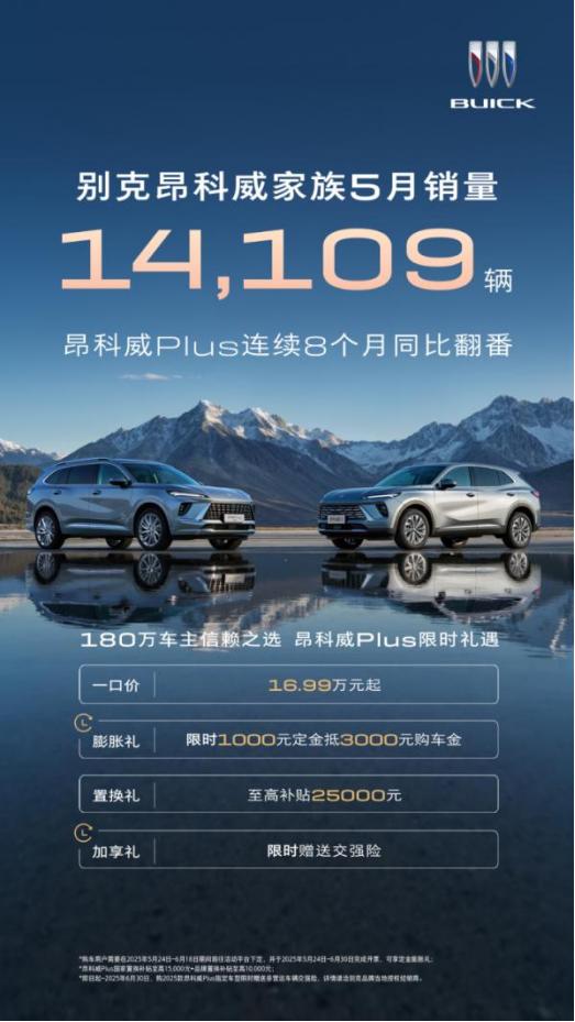 年轻人第一辆SUV怎么选？昂科威Plus给出满分答案中型SUV市场再传捷报，别