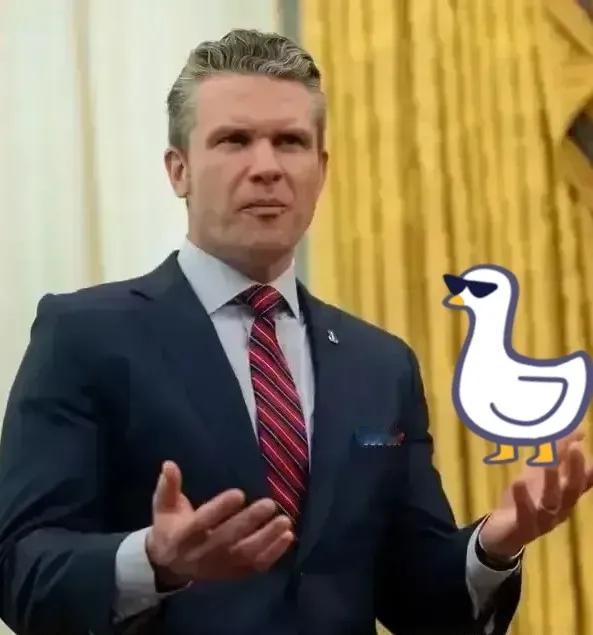 4月16日消息据新华社报道，美国国防部长赫格塞思在新闻发布会上放话：如果伊朗敢