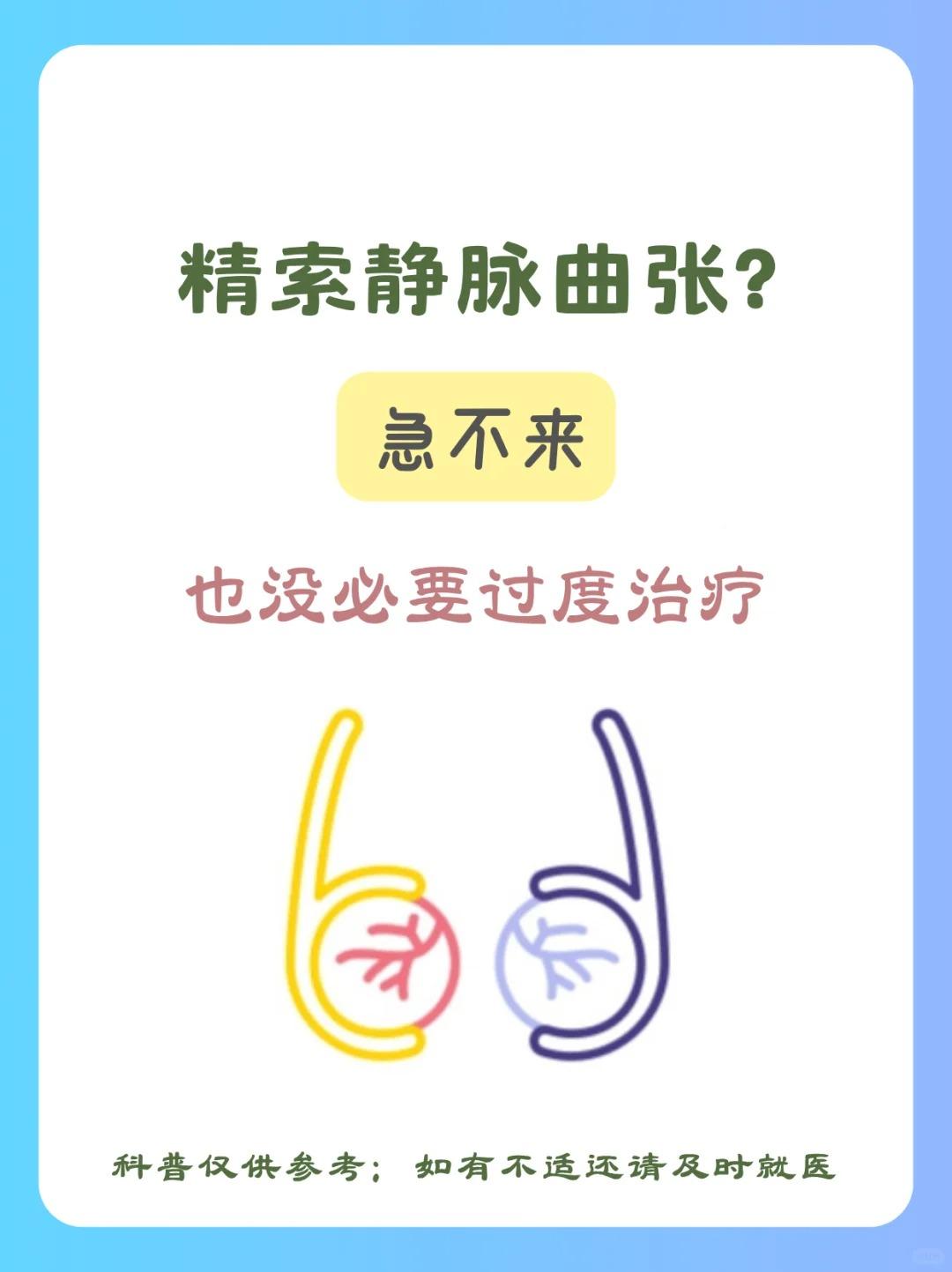 精索静脉曲张，真没必要过度治疗第一个真相：发现精索静脉曲张真的不