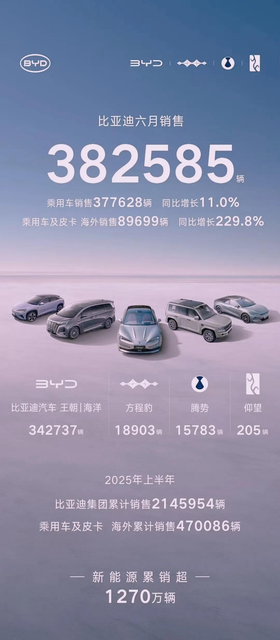 38万辆太刺激了！还是那句话，骂的越惨，数据越打脸，比亚迪只是没有明说，但谁不是