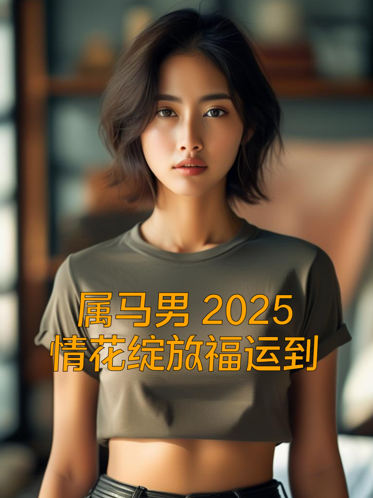 属马男2025：情花绽放福运到