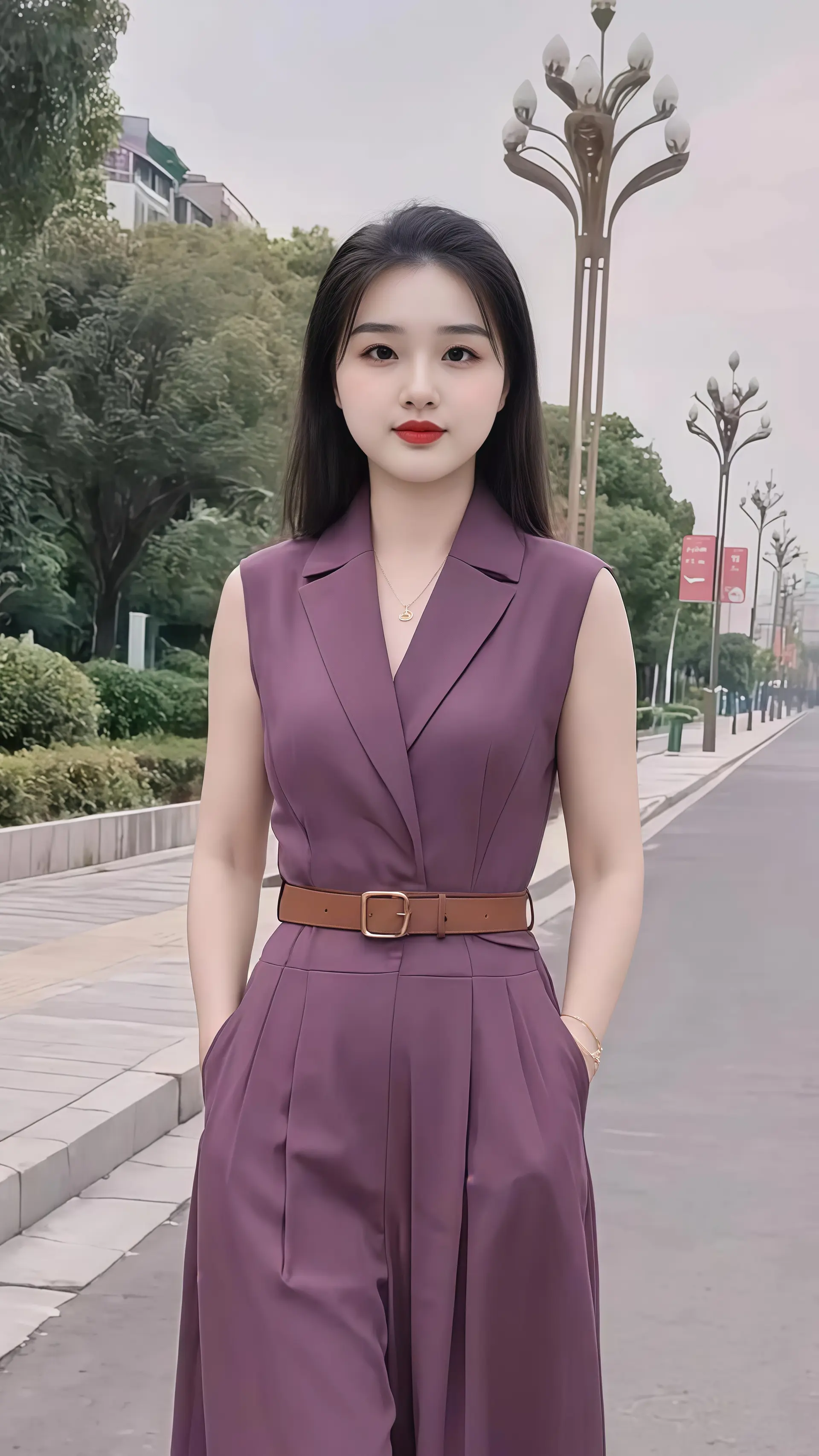 日常穿搭随走随拍 审美提升穿搭 江南旗袍 走路街拍 乡间甜美穿搭