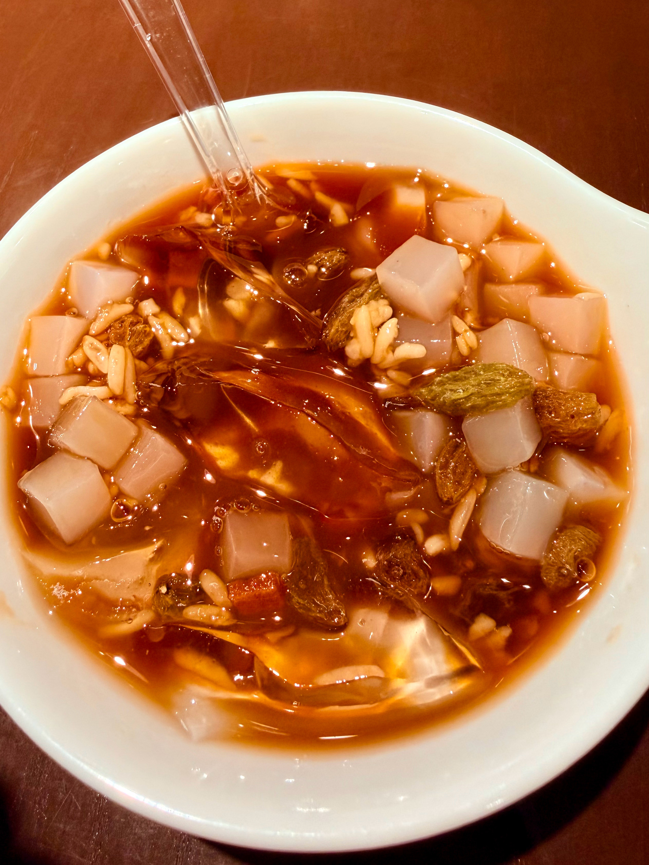今天吃上海面虾仁鸡丁拌面猪肝大肠面
