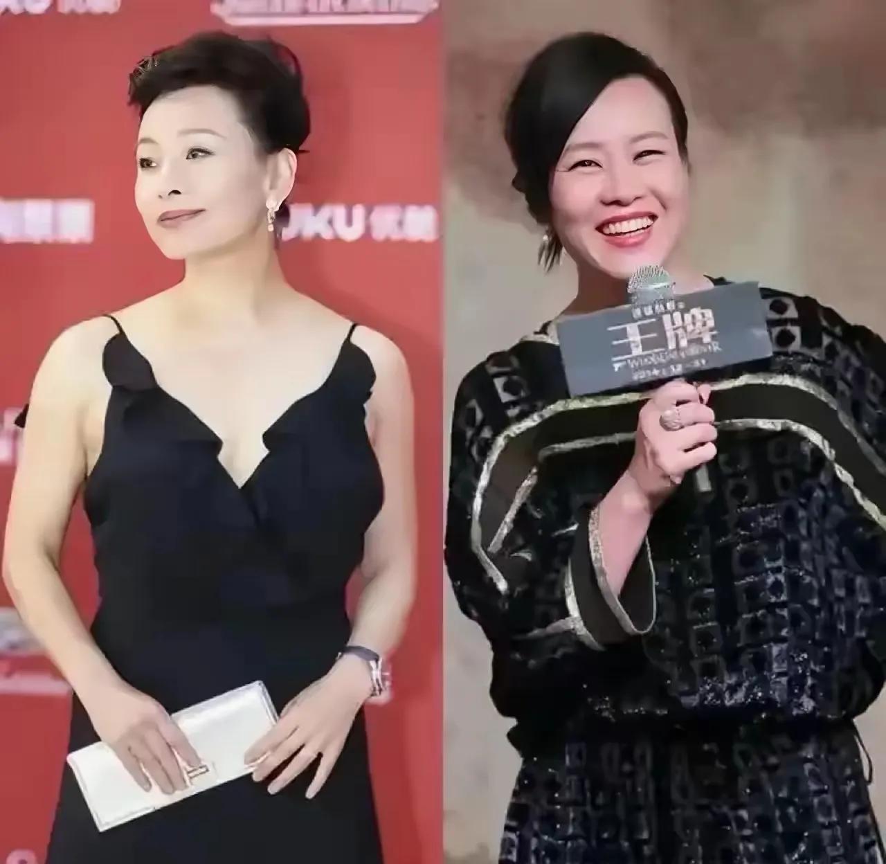 邬君梅和陈冲两个人比气质，陈冲还是差一点，邬君梅气质好，妥妥的女神一枚！邬君梅浑