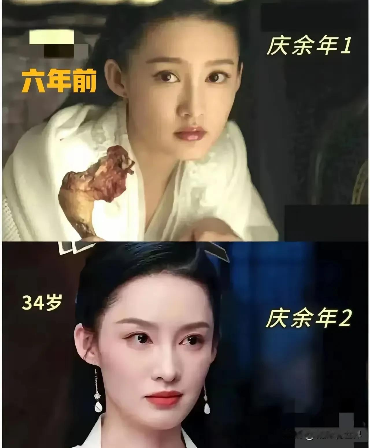 要知道《庆余年》第二季跟第一季的时间跨度太大，男主颜值还好，女主颜值已经