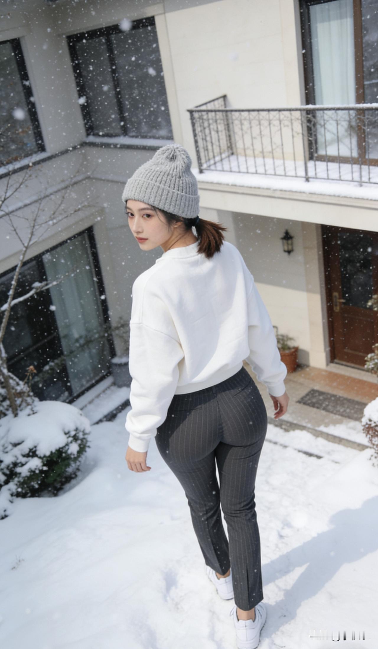 作为东北人，对雪有足够的热爱。雪前，期盼无比。雪中，独自漫步。雪后，尽情玩